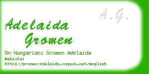 adelaida gromen business card